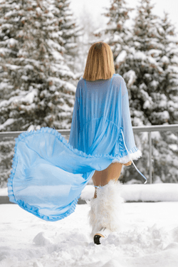 ROBE LONGO APRES SKI